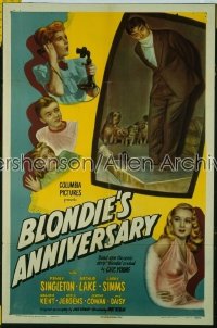 BLONDIE'S ANNIVERSARY 1sh '48