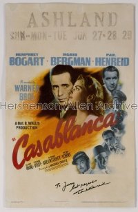 CASABLANCA ('42) WC '42