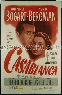 CASABLANCA ('42) 1sh R49