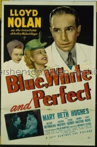 BLUE, WHITE & PERFECT 1sh '41