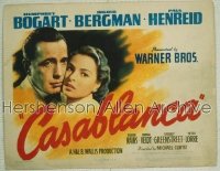 CASABLANCA ('42) LC '42