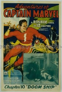 ADVENTURES OF CAPTAIN MARVEL 1sh '41