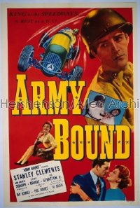 ARMY BOUND 1sh '52