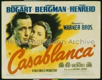 CASABLANCA ('42) 1/2sh '42