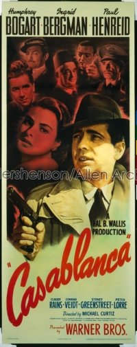 CASABLANCA ('42) insert '42