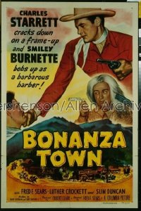 BONANZA TOWN 1sh '51