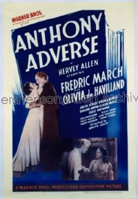 ANTHONY ADVERSE 1sh '36