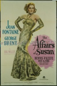 AFFAIRS OF SUSAN style A 1sh '45