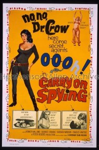 CARRY ON SPYING 1sh '64