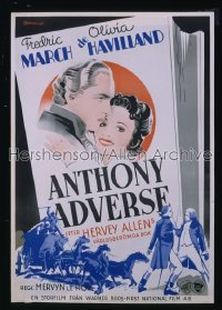 ANTHONY ADVERSE Swedish '36