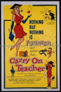 CARRY ON TEACHER 1sh '59