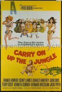 CARRY ON UP THE JUNGLE English 1sh '70