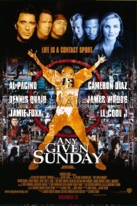 ANY GIVEN SUNDAY 1sh '99