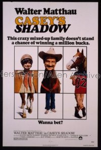 CASEY'S SHADOW 1sh '78