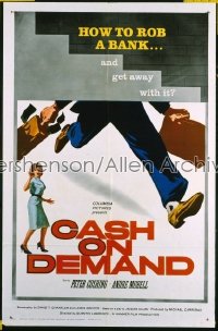 CASH ON DEMAND 1sh '62