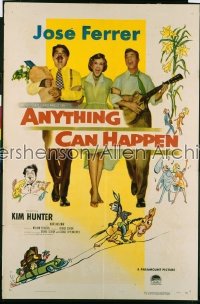 ANYTHING CAN HAPPEN 1sh '52