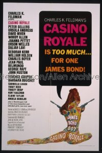 CASINO ROYALE ('67) 1sh '67