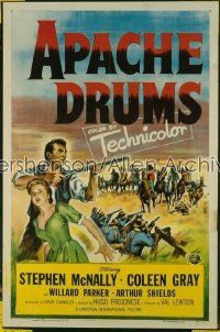 APACHE DRUMS 1sh '51