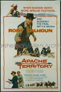 APACHE TERRITORY 1sh '58