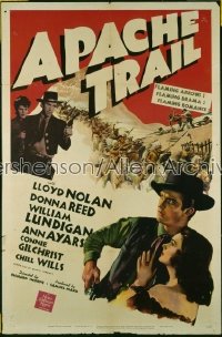 APACHE TRAIL ('42) 1sh '42