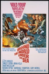 AROUND THE WORLD UNDER THE SEA 1sh '66