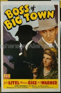 BOSS OF BIG TOWN 1sh '42