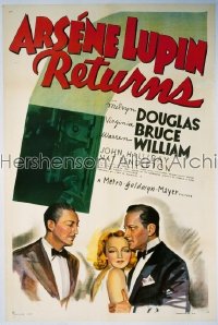 ARSENE LUPIN RETURNS 1sh '38