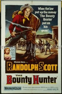 BOUNTY HUNTER ('54) 1sh '54