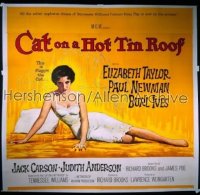 CAT ON A HOT TIN ROOF ('58) 6sh '58