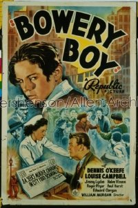 BOWERY BOY 1sh '40