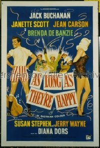 AS LONG AS THEY'RE HAPPY English 1sh '55