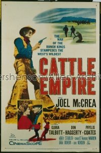 CATTLE EMPIRE 1sh '58