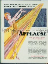 APPLAUSE ('29) campaign book page '29