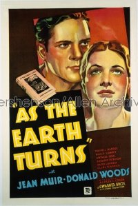 AS THE EARTH TURNS 1sh '34