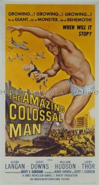 AMAZING COLOSSAL MAN 3sh '57