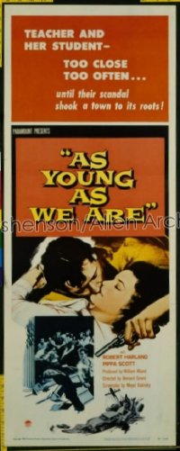 AS YOUNG AS WE ARE insert '58