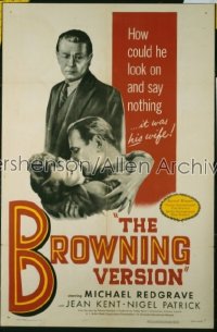 BROWNING VERSION ('51) 1sh '51