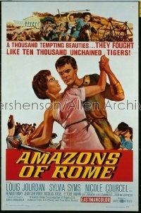 AMAZONS OF ROME 1sh '61