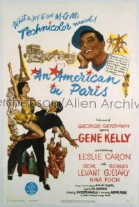 AMERICAN IN PARIS 1sh '51