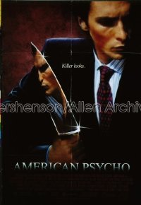 AMERICAN PSYCHO 1sh '00