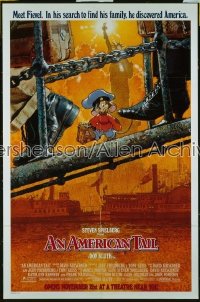 AMERICAN TAIL 1sh '86