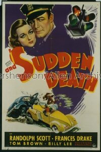 AND SUDDEN DEATH 1sh '36