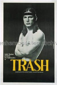 ANDY WARHOL'S TRASH 1sh '70