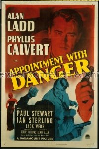 APPOINTMENT WITH DANGER 1sh '51