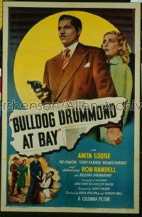 BULLDOG DRUMMOND AT BAY ('47) 1sh '47