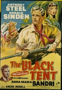 BLACK TENT English 1sh '56