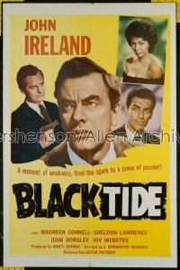 BLACK TIDE 1sh '58