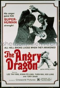 ANGRY DRAGON 1sh '73