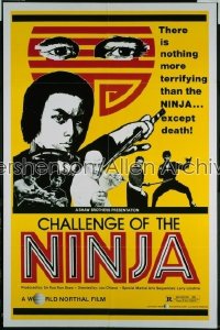 CHALLENGE OF THE NINJA 1sh '80