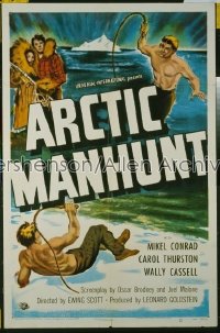 ARCTIC MANHUNT 1sh '49